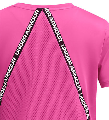 Under Armour T-shirt - Knockout - Rebel Pink m. Logostriber
