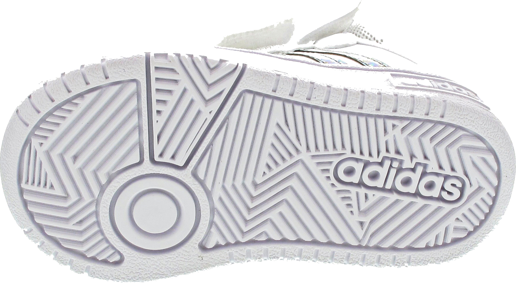 adidas Hoops Mid 3.0 AC I Lauflern Klett weiß
