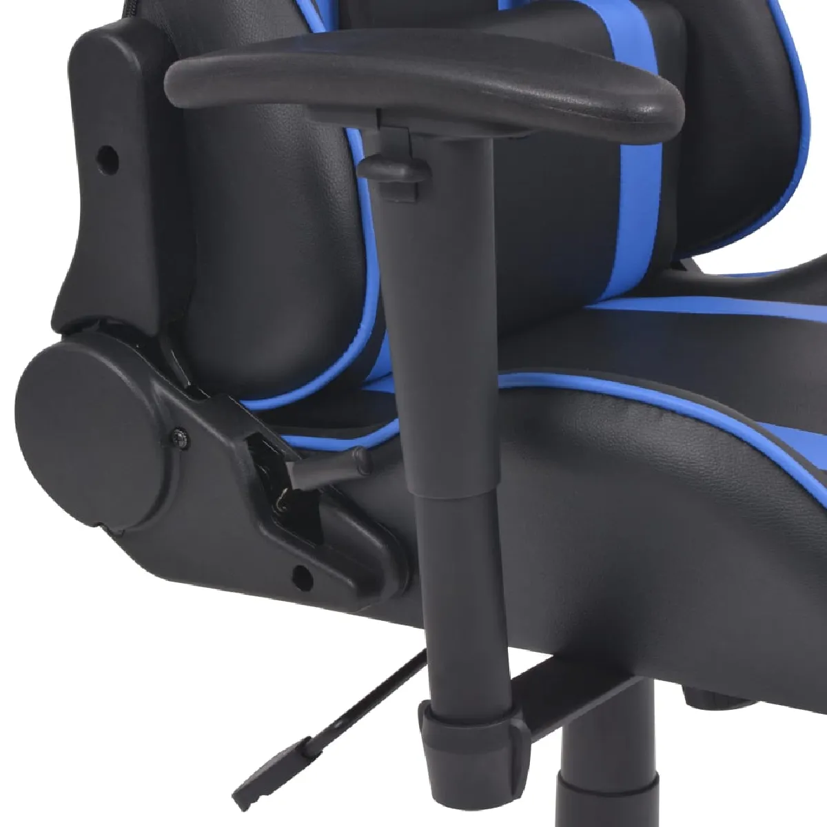 vidaXL Chaise de bureau Bleu