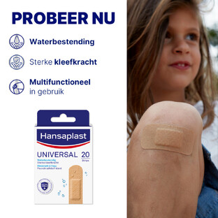 Hansaplast Pleisters Universal Strips 20ST