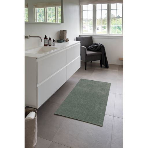 Tica Copenhagen Unicolor Gulvtæppe, Dusty Green, 67x120 cm