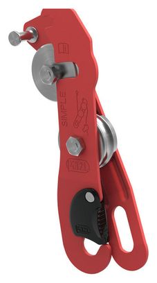 Descendeur Petzl Simple Rouge