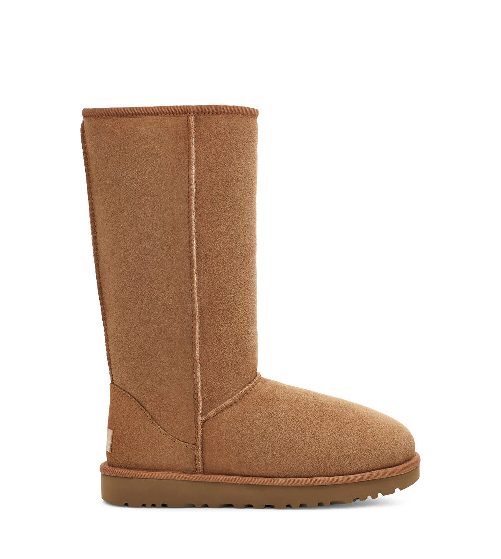 UGG  W Classic Tall bamsestøvler - Chestnut