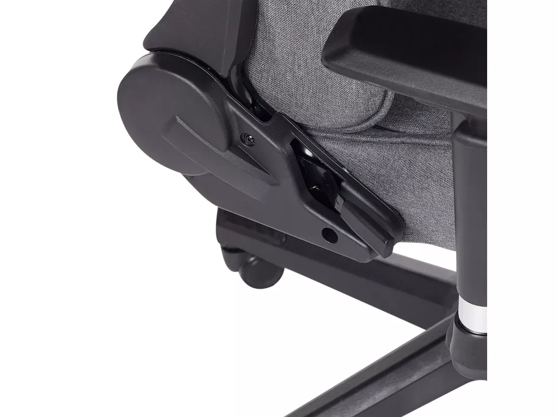 Siège de gaming WARRIOR Gris foncé