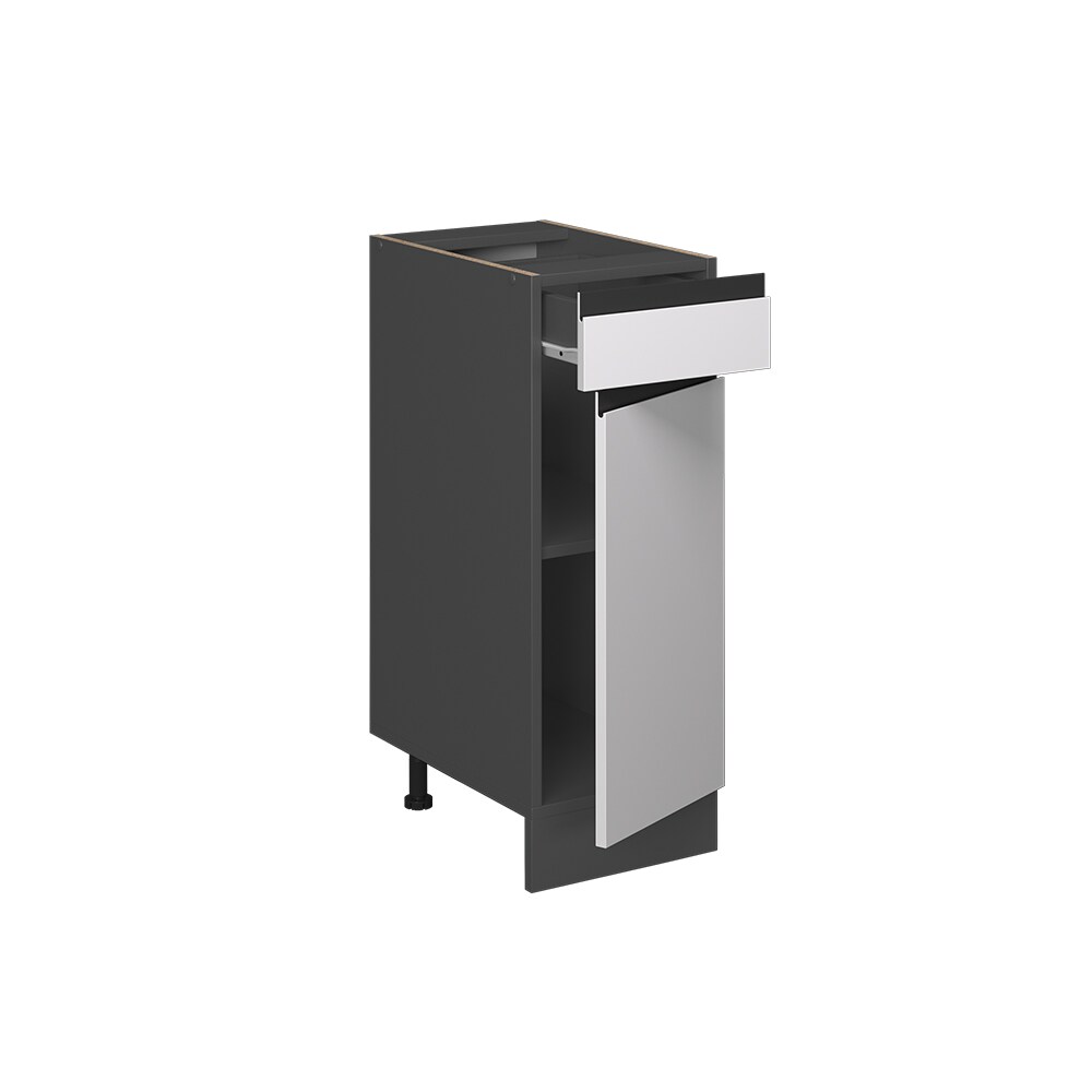 Vicco Schubunterschrank Küchenschrank Küchenmöbel R-Line J-Shape Anthrazit Weiß 30 cm modern