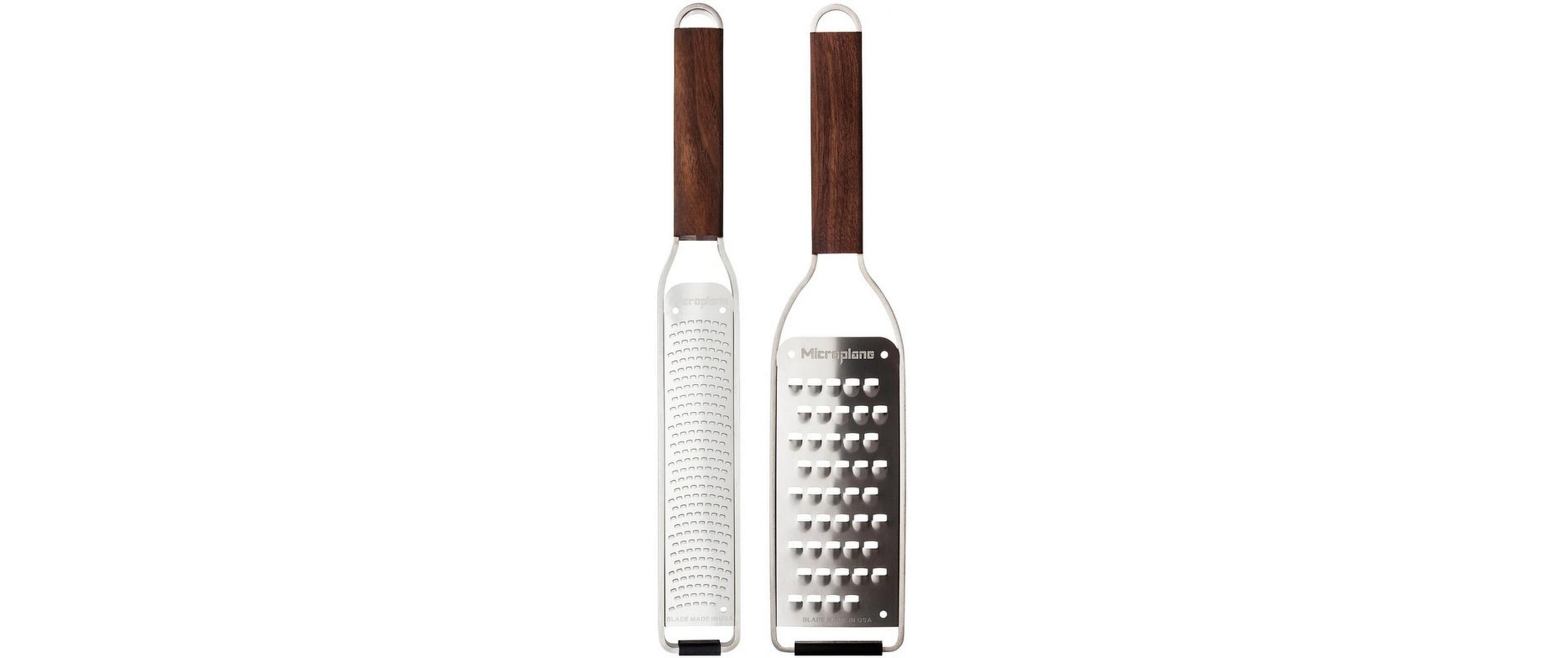 Handreibe Master Set Braun/SilberZester und Reibe, extra-grob