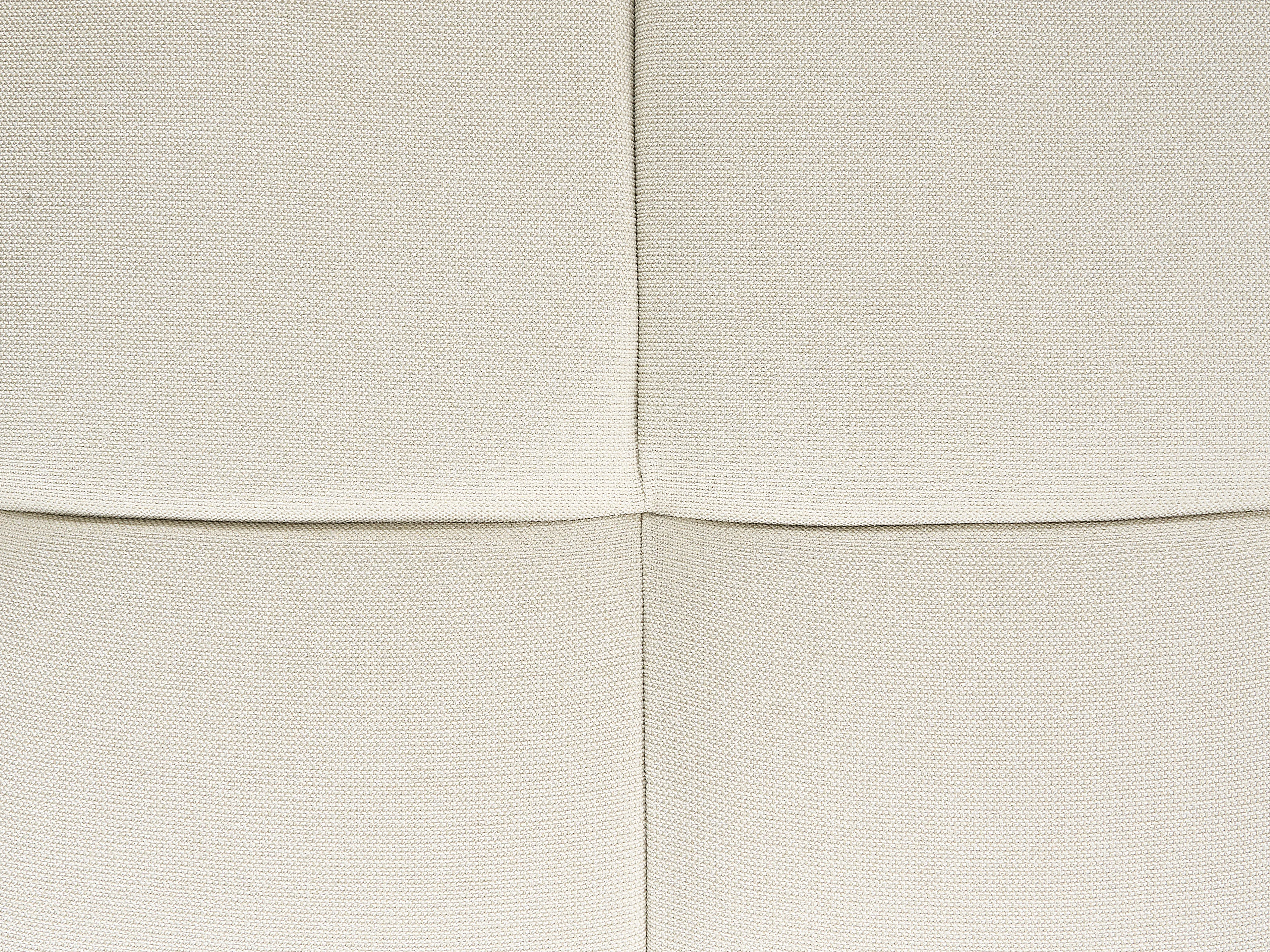 Bank 2-zits VEGAMO Stof Lichtbeige