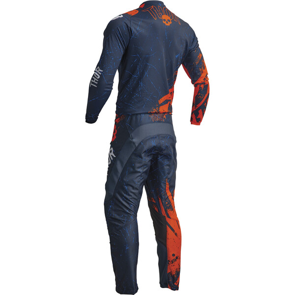 Thor Motocross - Pantalon enfant Sector Gnar Navy / Orange