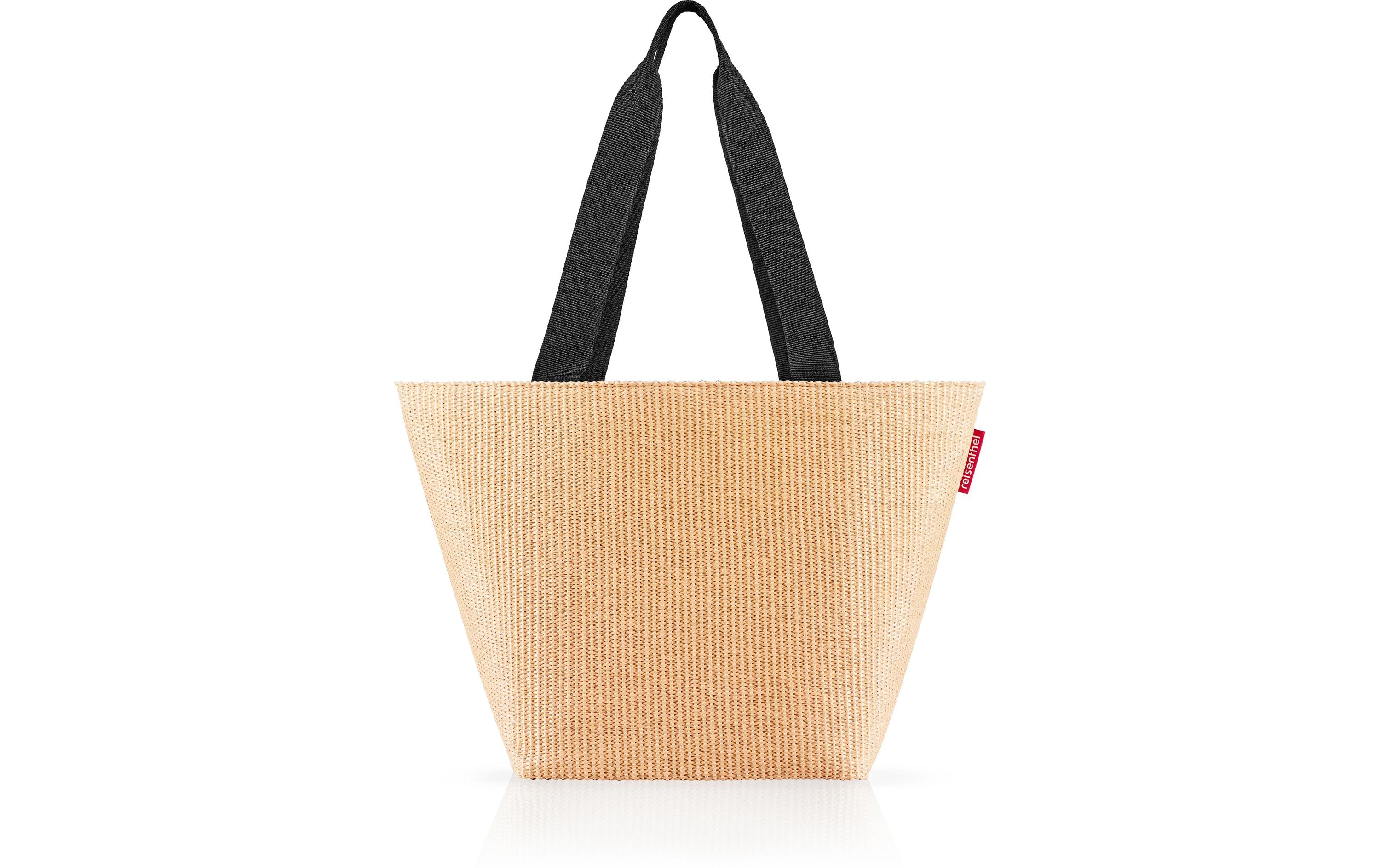 Tasche Shopper M Raffia NeroTasche für Freizeit und Shopping