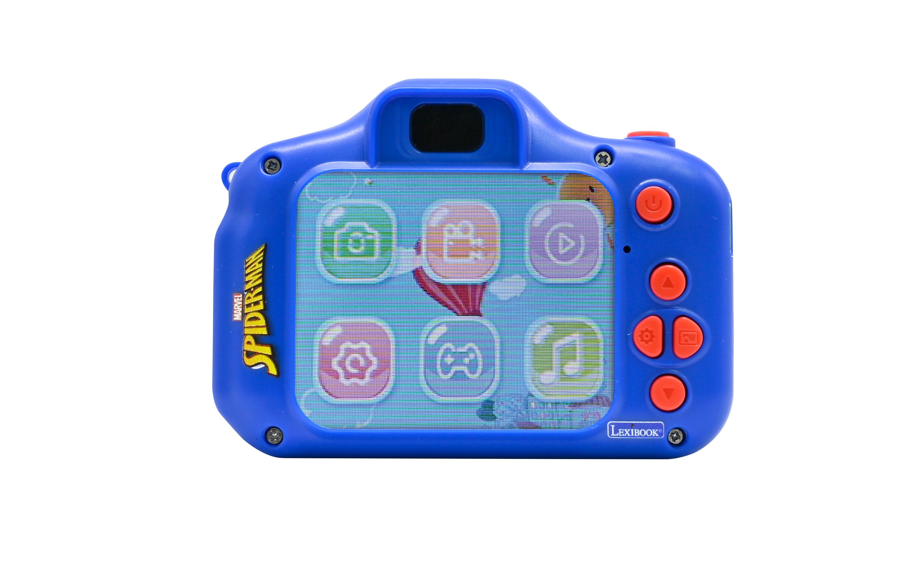 Kinderkamera mit Schutz Spider-ManRobuste Digitalkamera für junge Fotografen