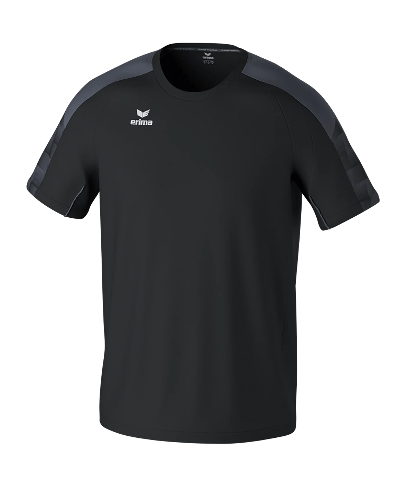 Erima EVO Star T-Shirt Schwarz Grau