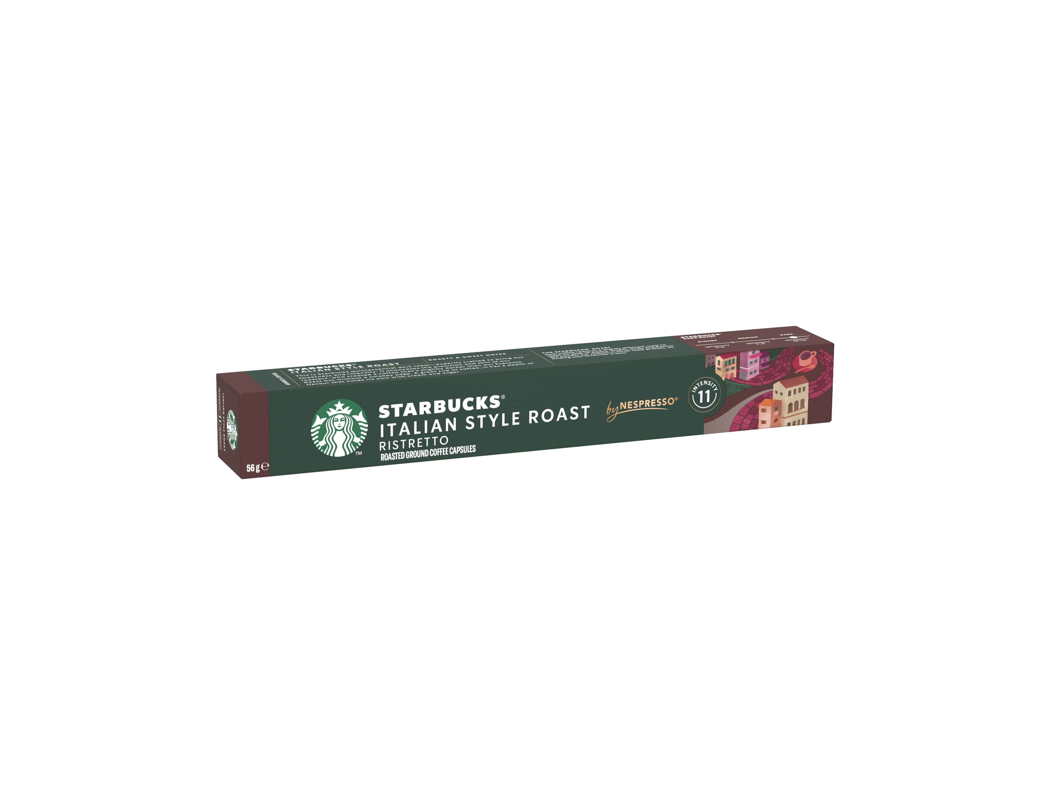 CÁPSULAS STARBUCKS NESPRESSO ITALIAN ROAST 10UN