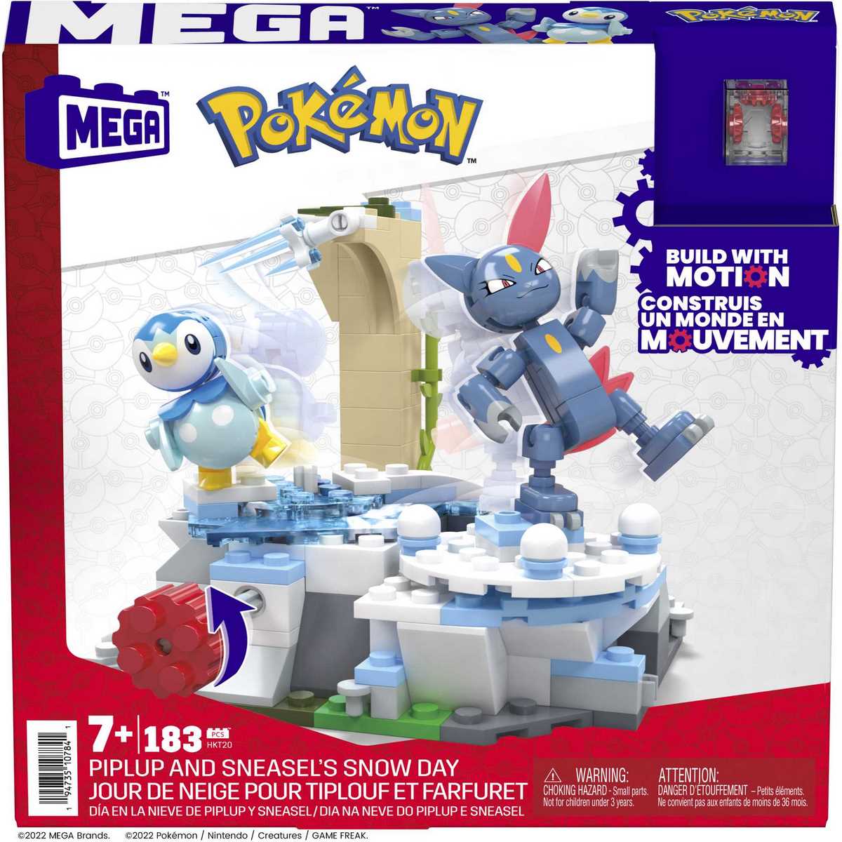 Tiplouf et Farfuret - Mega Construx Pokémon