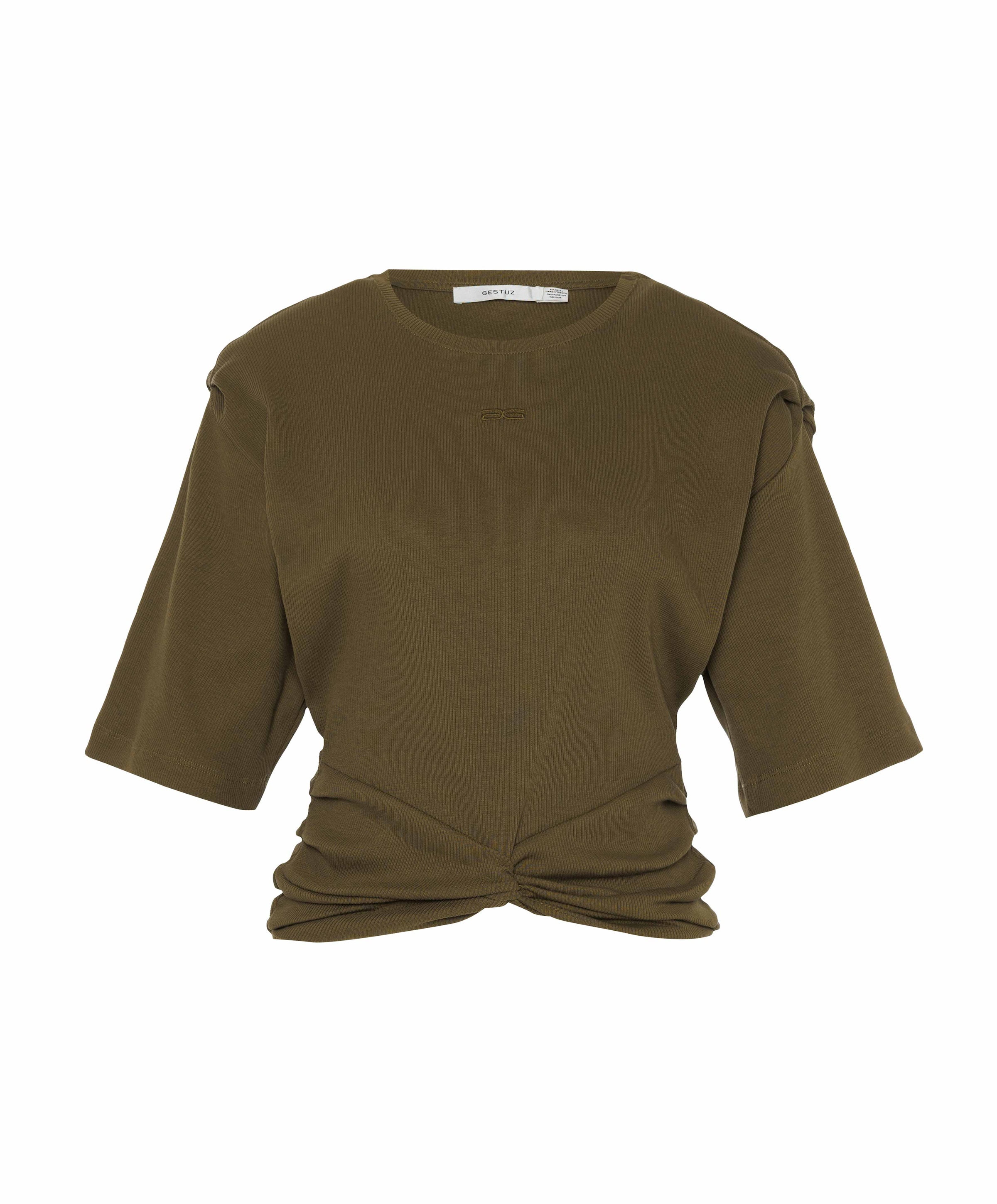 Gestuz Dames T-shirt groen