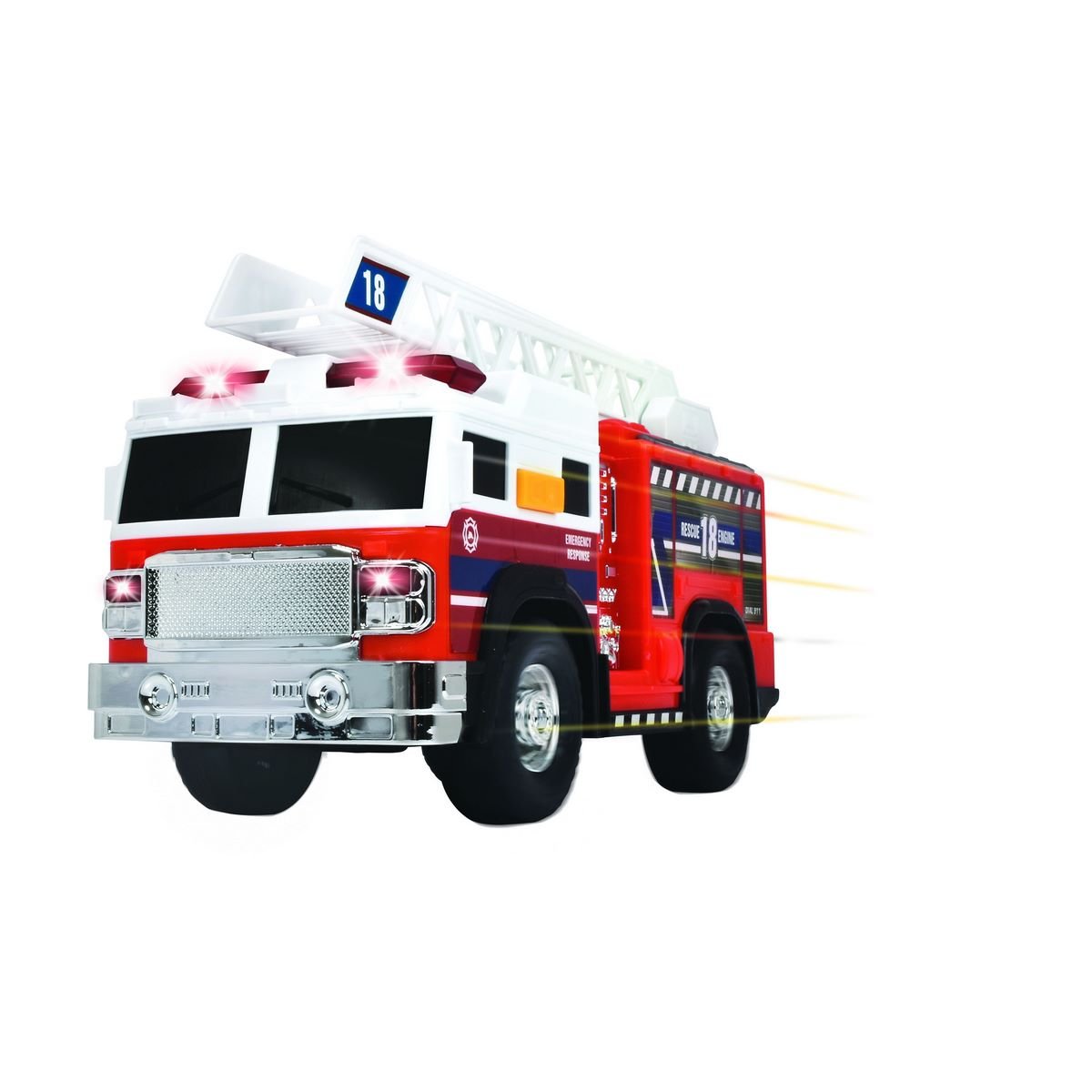 Camion de Pompier Sonore et Lumineux 30 cm