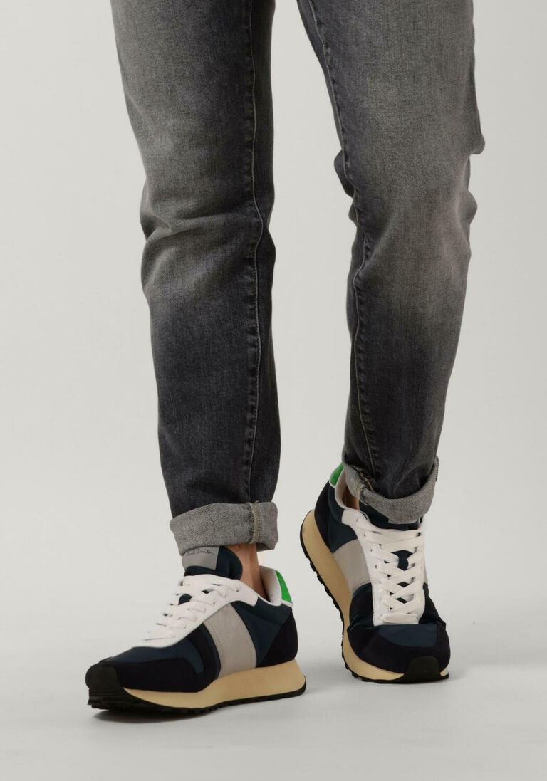 PAUL SMITH blauwe paul smith lage sneakers mens shoe eighties