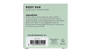 Shampoo Bars Body Bar Aloë Vera en Komkommer 60GR