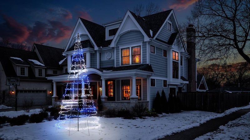 Twinkly generation II LED kerstverlichting ledboom 1000 lampjes 6 meter excl. paal multicolor