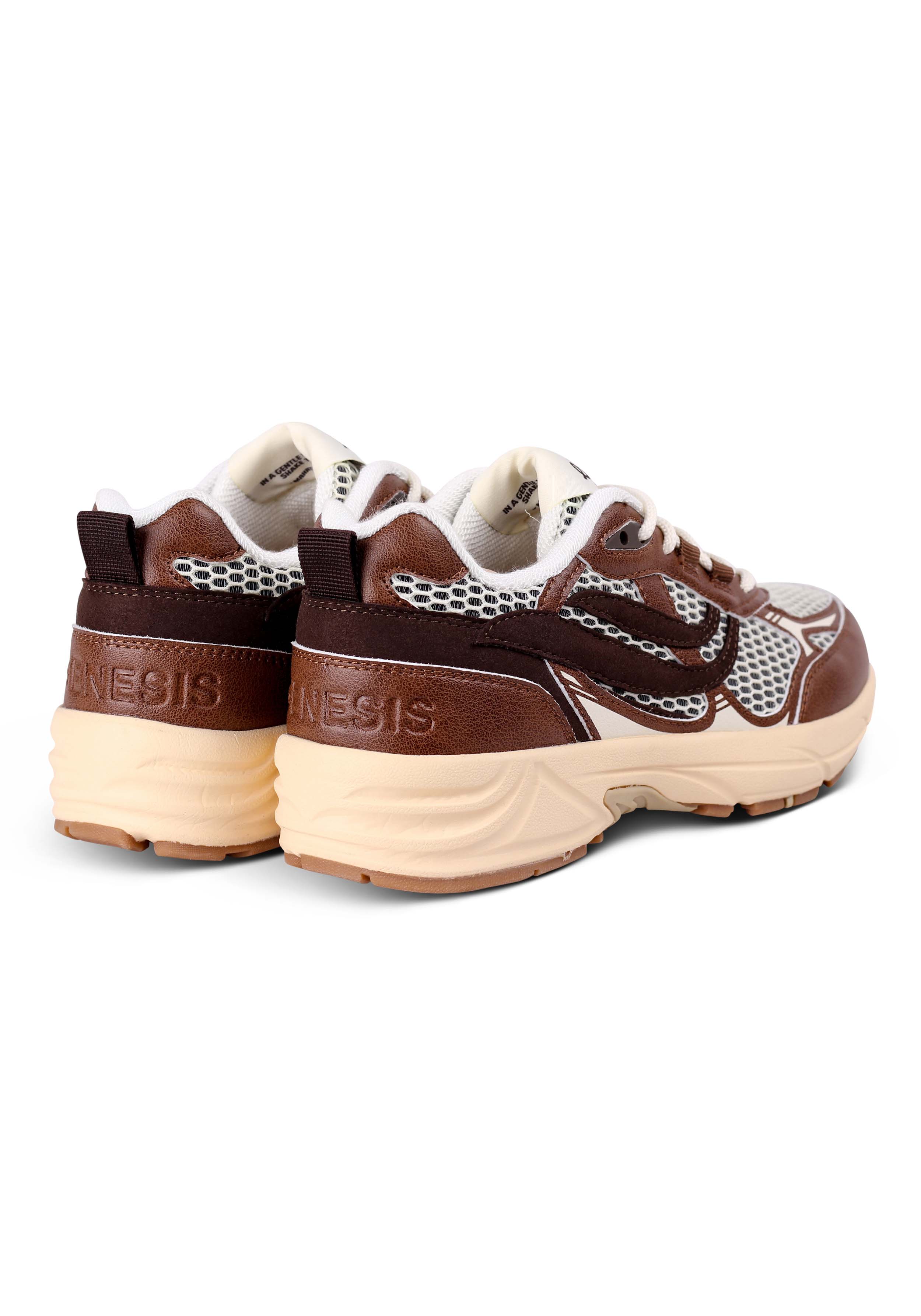 Genesis Sneaker G-Eco '99 2-Tone Mesh Brown/White