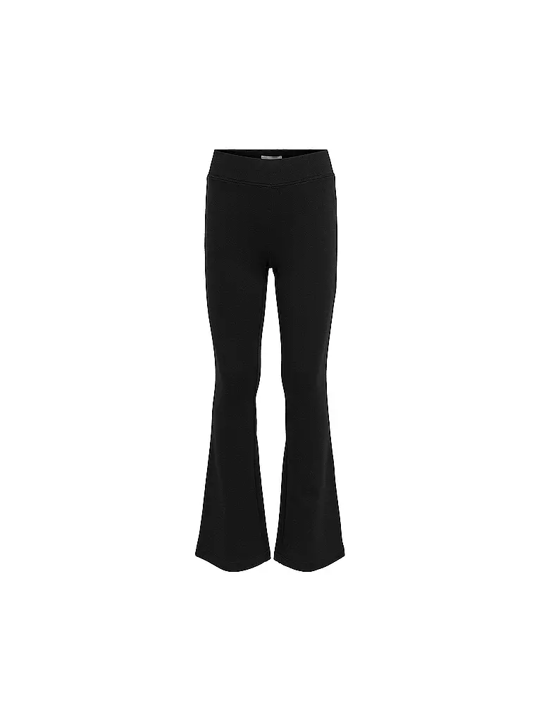 ONLY Mädchen Leggings KONPAIGE Flared Fit schwarz