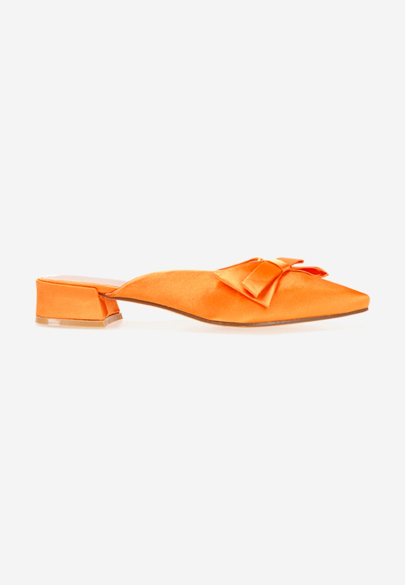 Pantoufles élégantes pour femme orange Ellera