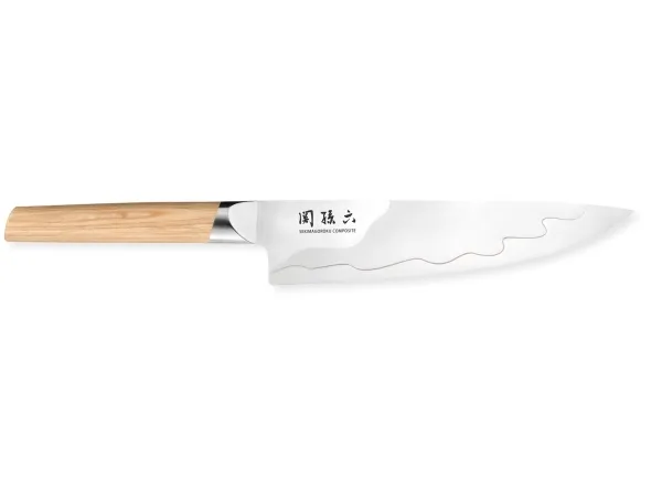 kai MGC-0406, Kokkekniv, 20 cm, Stål, 1 stk