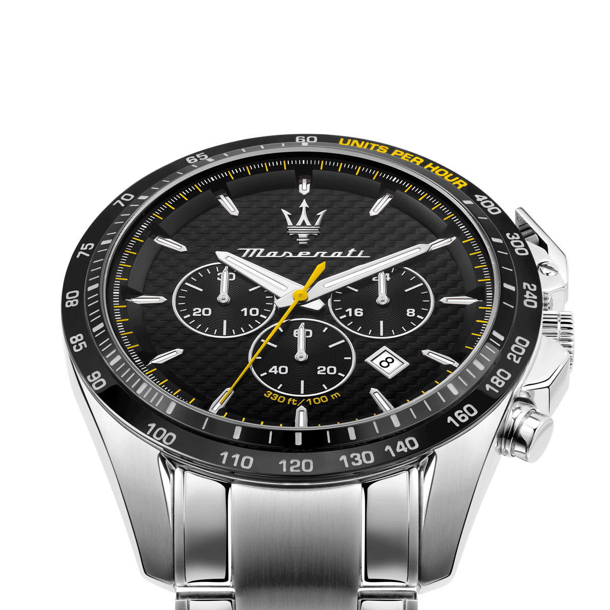 Montre MASERATI homme bracelet acier inoxydable gris