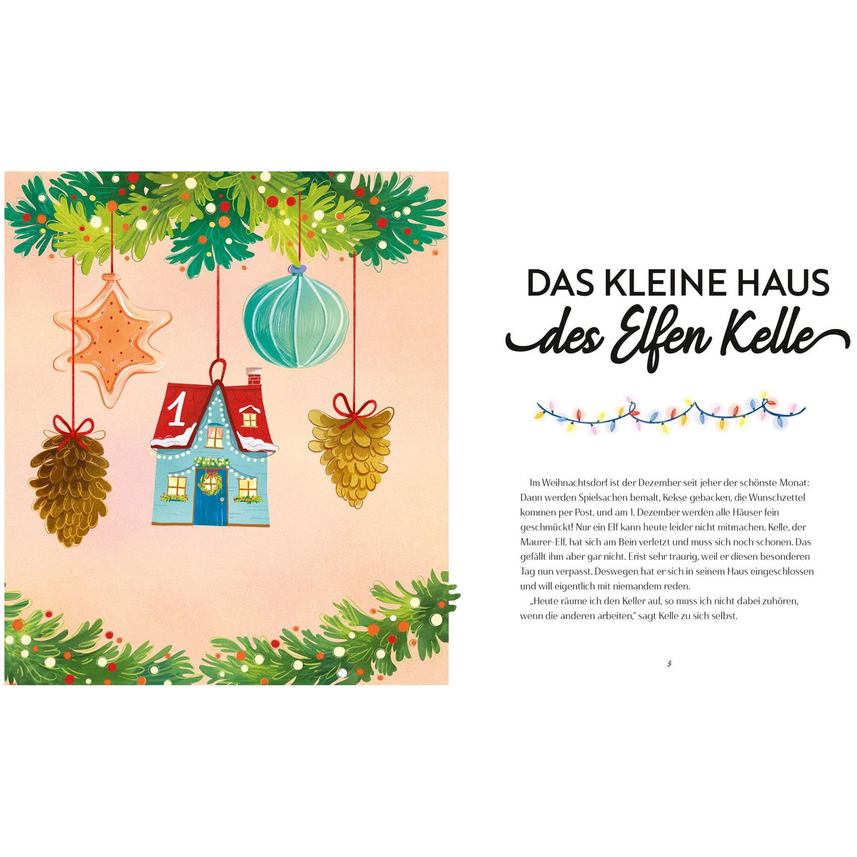 VedesMein Adventskalender Wichtel Set Wichtel Weihnachten