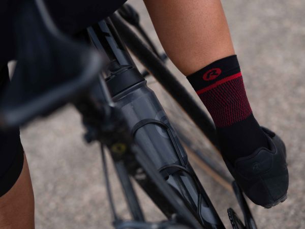 Rogelli Hero 2 Strømper, Black/Red