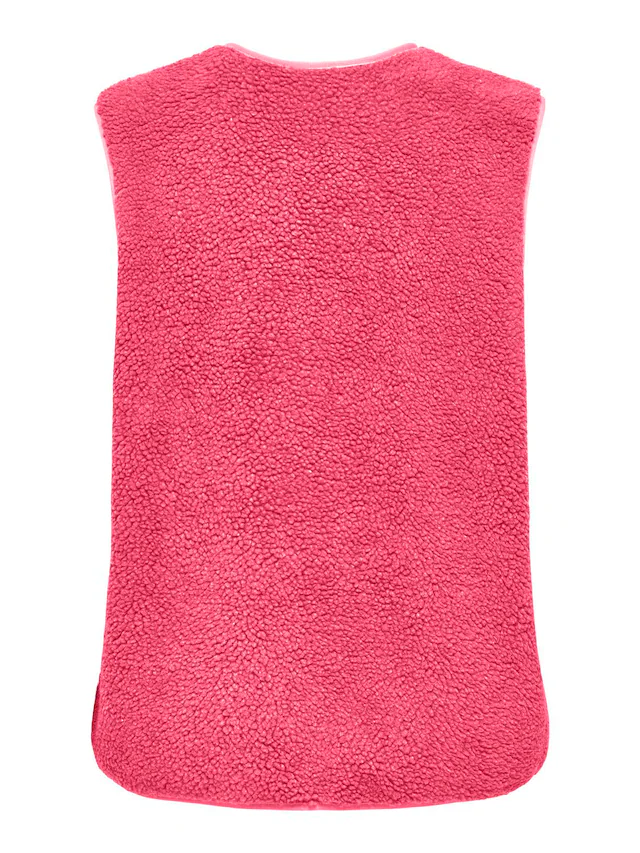 ONLY Plüschweste »ONLBABY LIFE TEDDY VEST PNT CS« Kunstfaser Plüsch