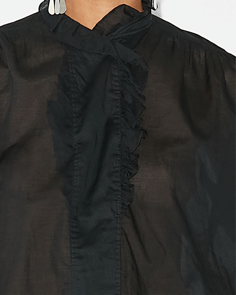 HAUT EN VOILE DE COTON PAMIAS