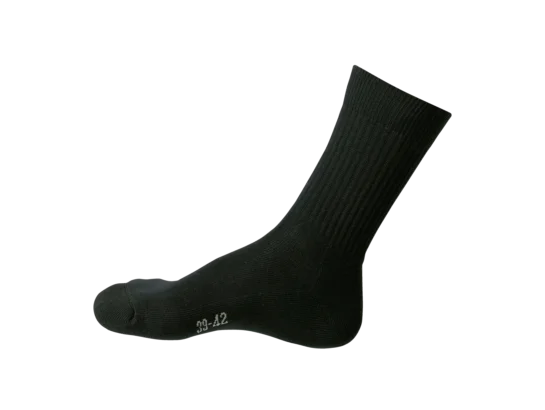 Chaussettes de travail robustes noires (4 paires)