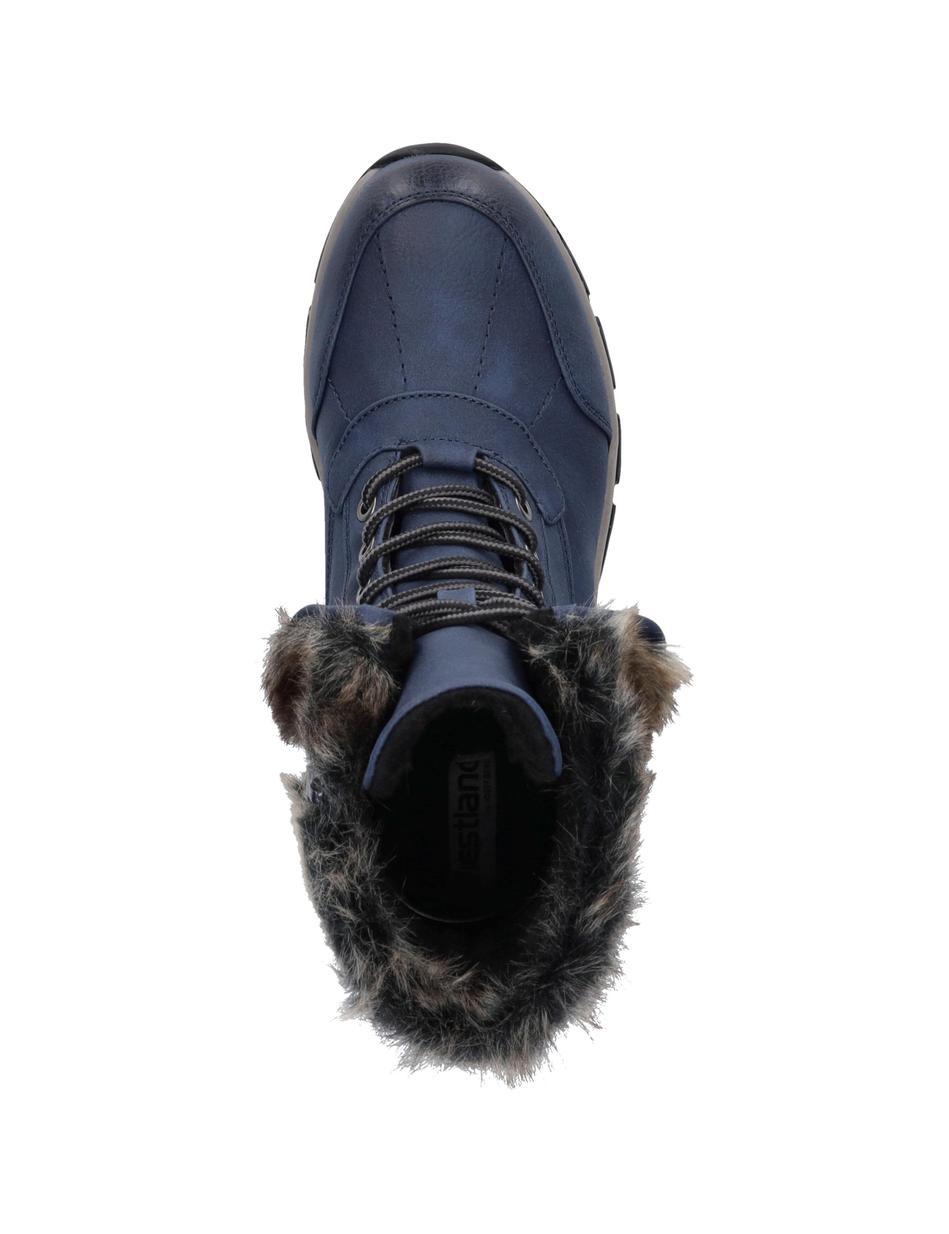 Stiefel Chambery 04, blau-kombi