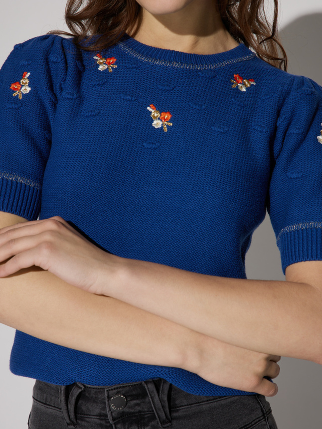 Pull manches courtes