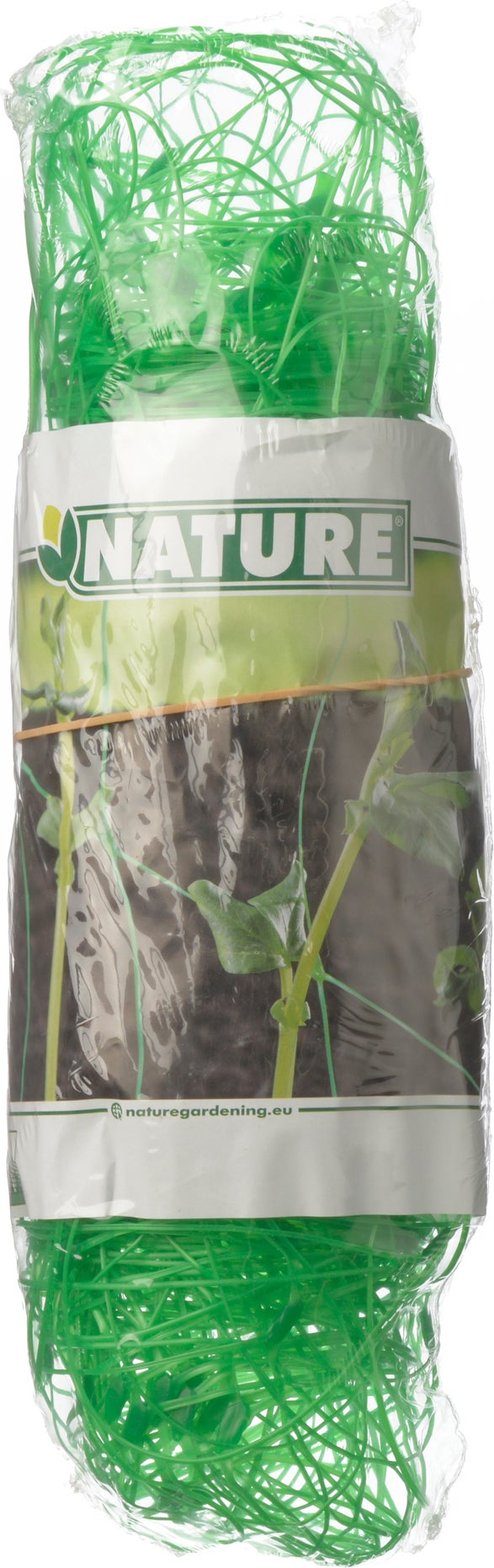 Nature klimnet 2 x 5m maaswijdte 15x17cm 10 g/m2 groen