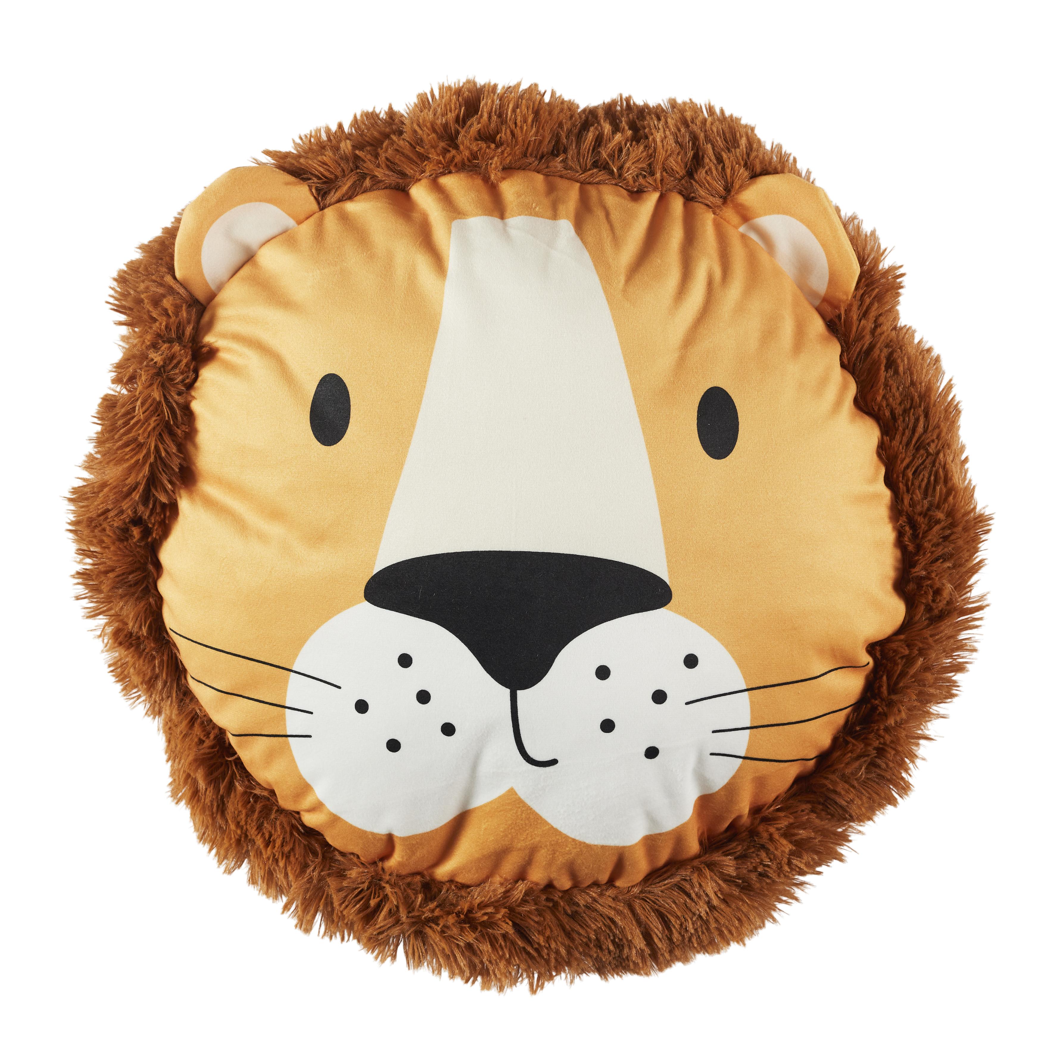 COUSSIN LION CRINIERE D.38CM