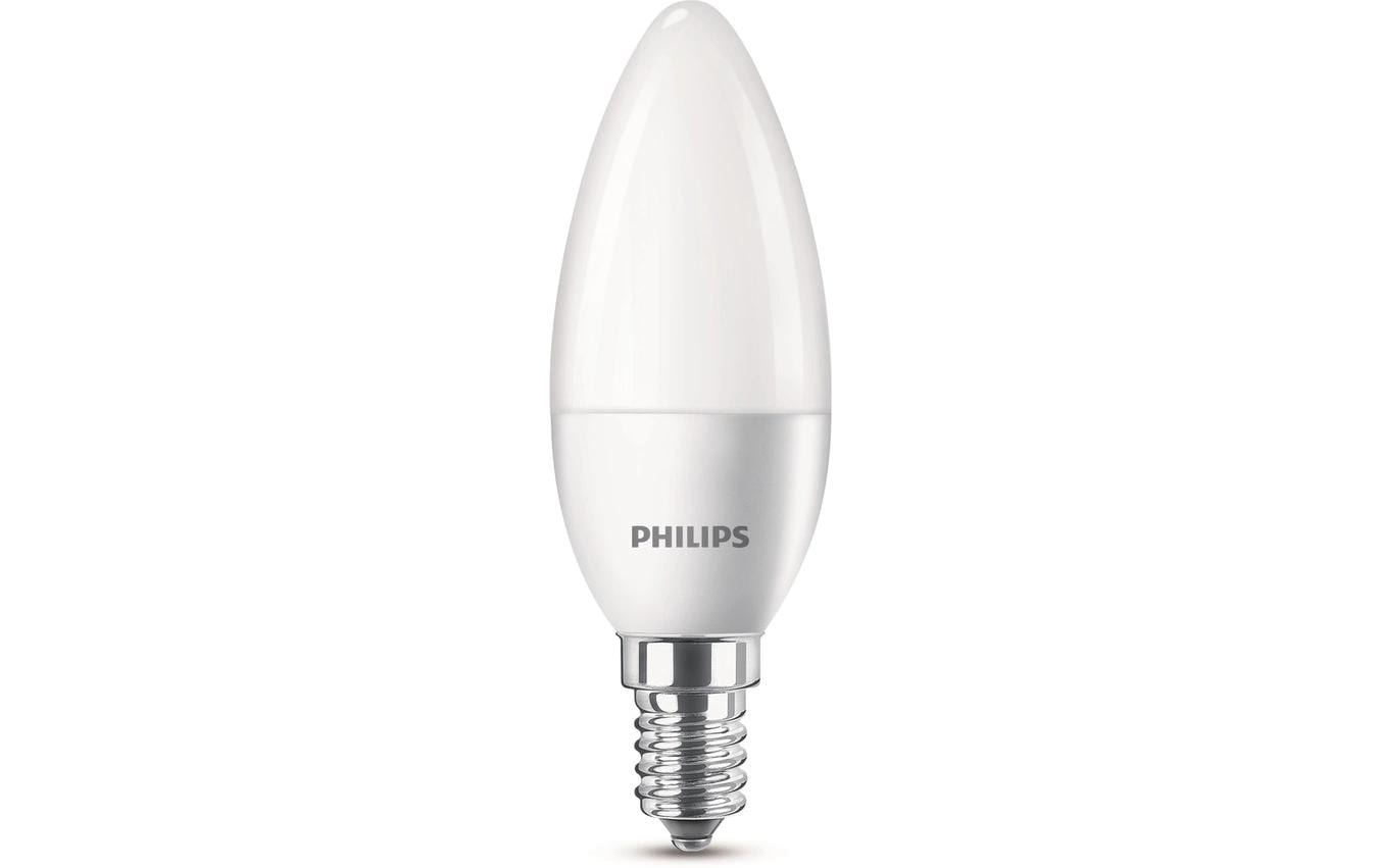 LED Standard Kerze, E14 4er-Set Warmweiss 40W Ersatz, nondimWarmweisses LED-Leuchtmittel B35 mit mattem Glas