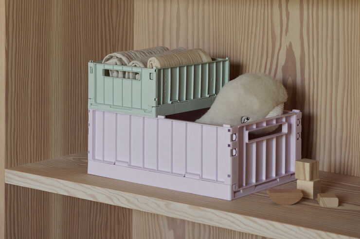 Liewood Weston Storage Box S 1-Pack LIght P Light peppermint