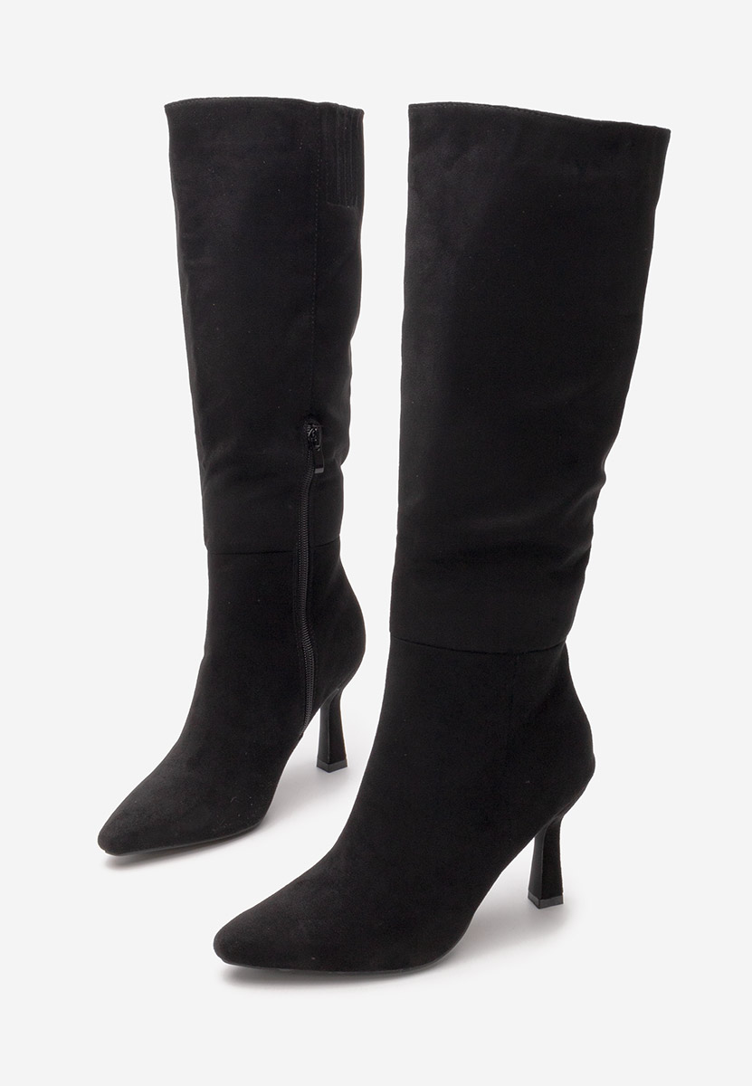 Bottes talons aiguilles noires Tajuana