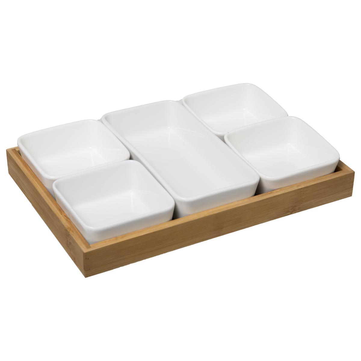 SET APERITIF BAMBOU 6 PIECES