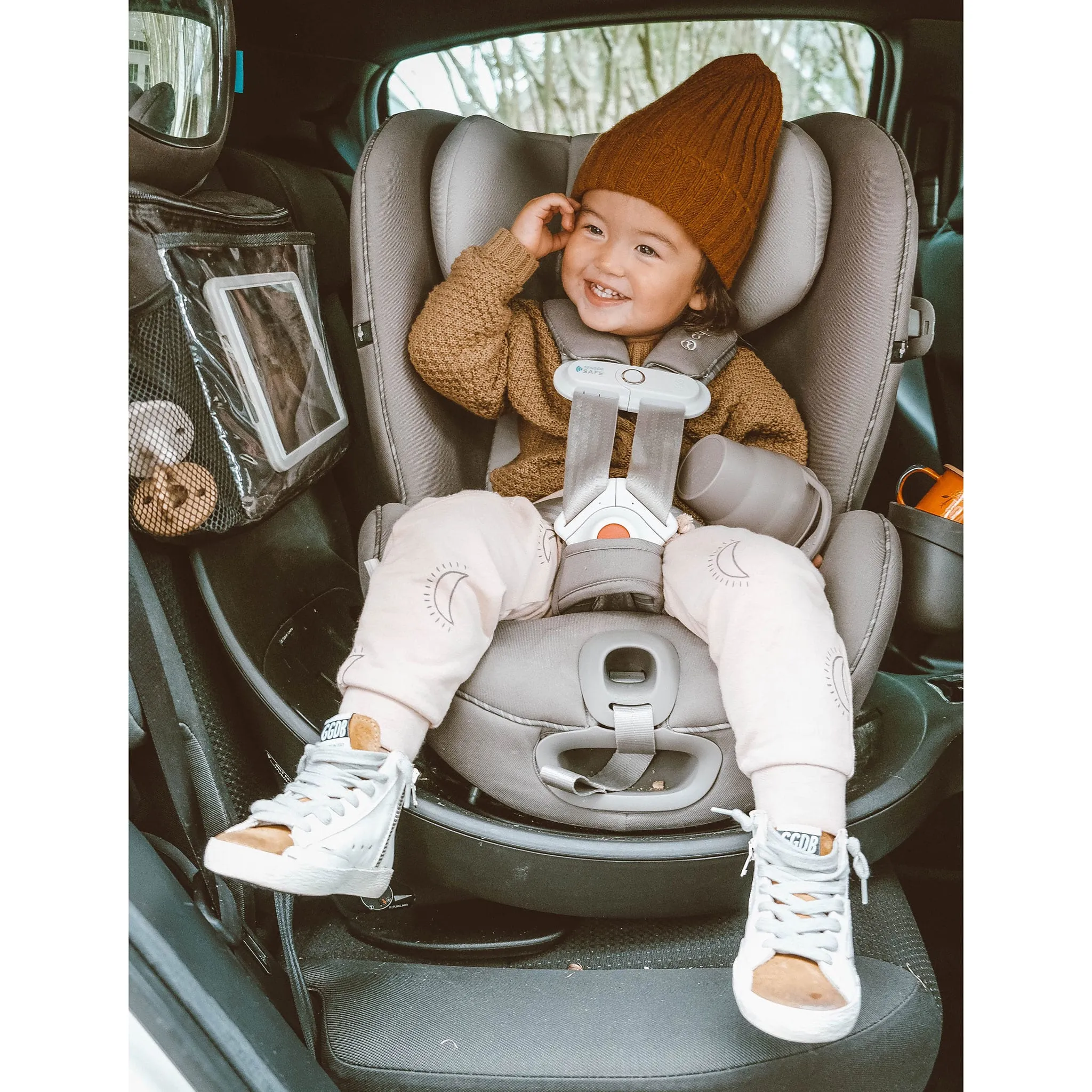 Cybex Siège d'Auto Sirona S Rotatif 360° avec Sensorsafe - Mannathan Gris