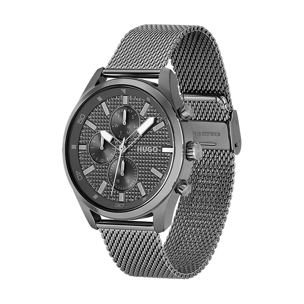 Montre Hugo Chase Gris