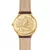 Sternglas Hamburg gold Quarz Heritage Leder S01-HH07-HE01