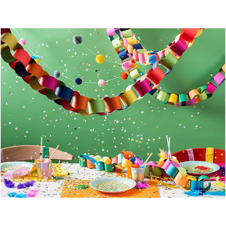 Krepppapier Rollen Farbmix, Set