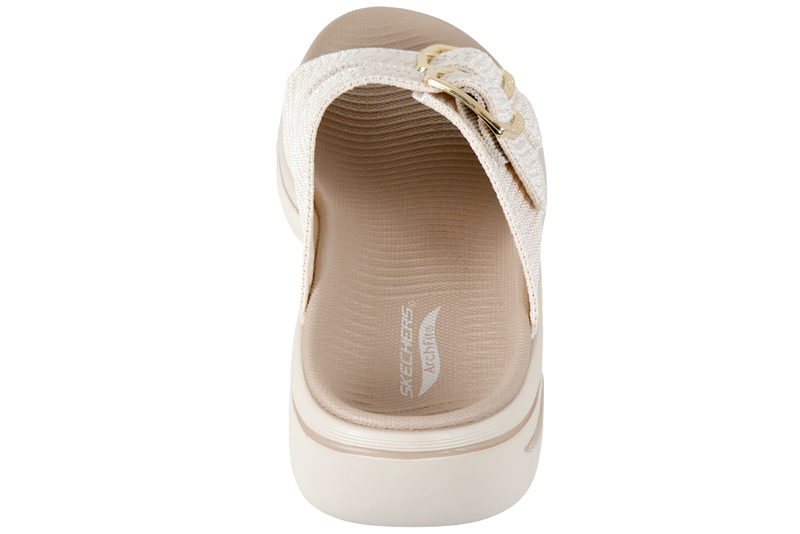 SKECHERS GO WALK ARCH FIT 2.0 SANDAL CHLOE BEIGE SLENTERS