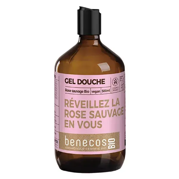 Gel de Banho Benecos Rosa Selvagem Orgânica 500ml