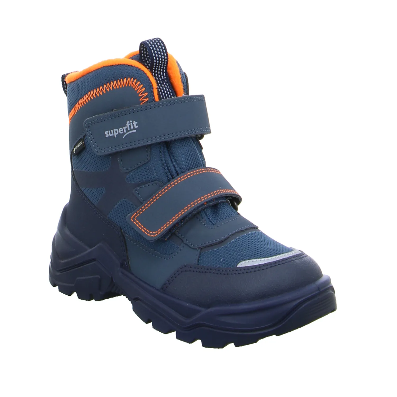 SUPERFIT Kleinkinder-Snowboot  Membran Grün Textil  Winterstiefel Unisex