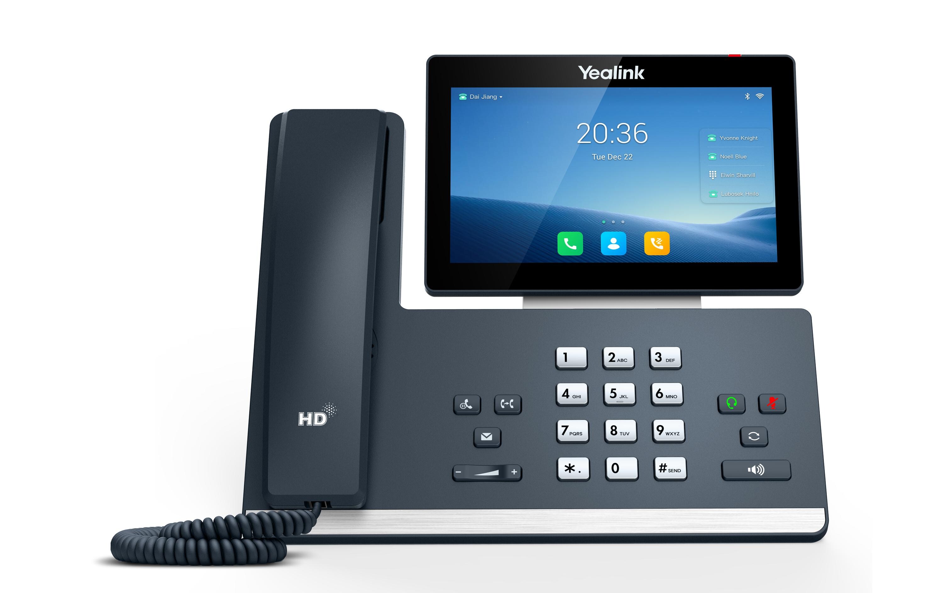 Tischtelefon T58W Grau<br>Elite-Desktop-Kollaborationsgerät