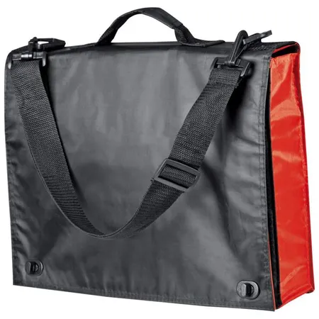 Macma College Tasche, schwarz-rot