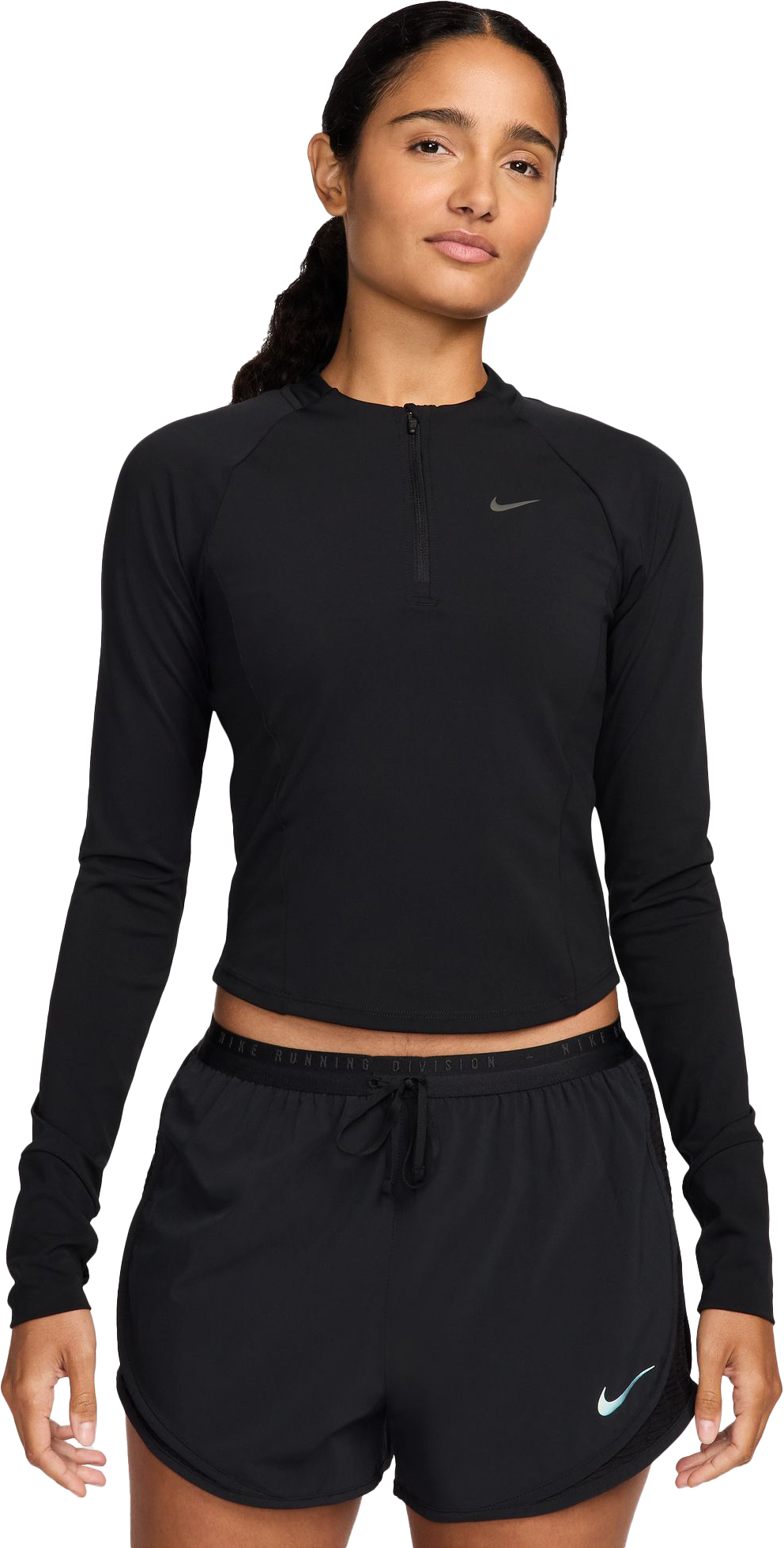 Dri-FIT Long-Sleeve Pocket Running Top Dame 010/Black